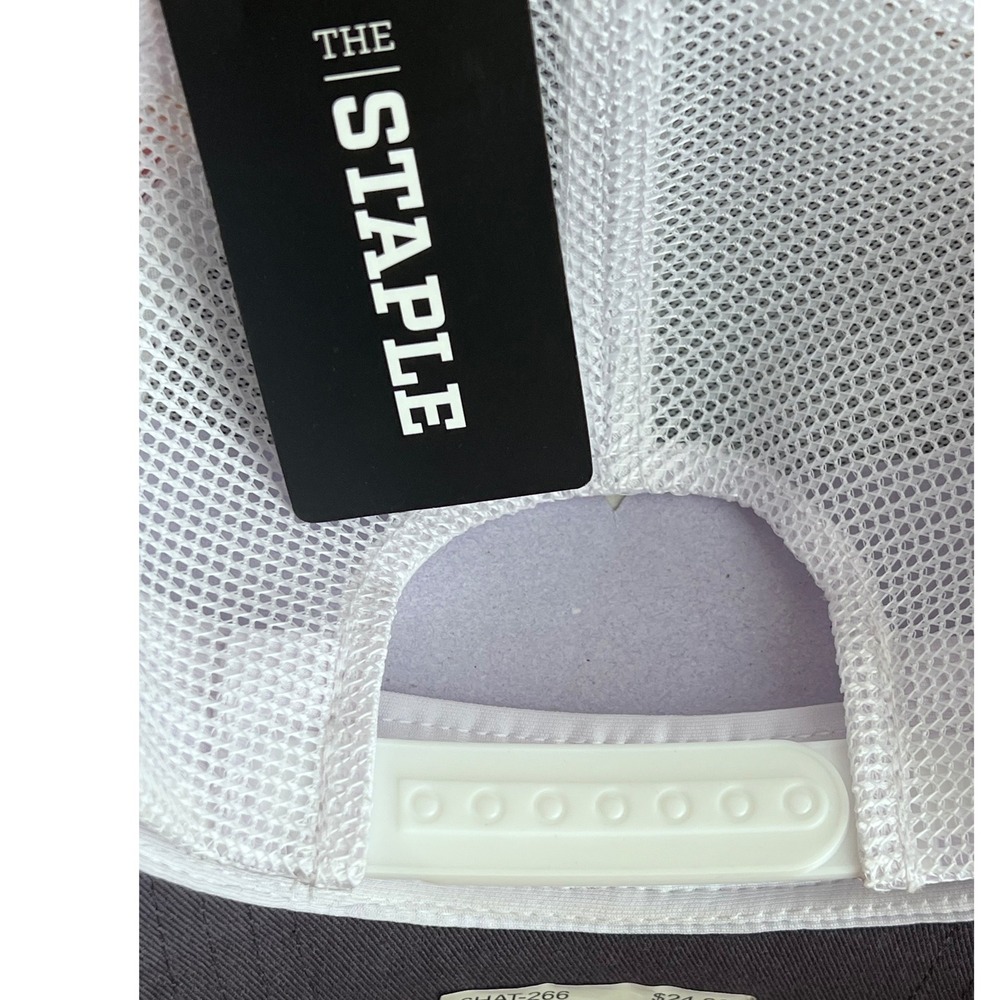 6th Sense Fishing The Staple American Dream Trucker Hat Navy White Snapback NEW - Picture 4 of 6
